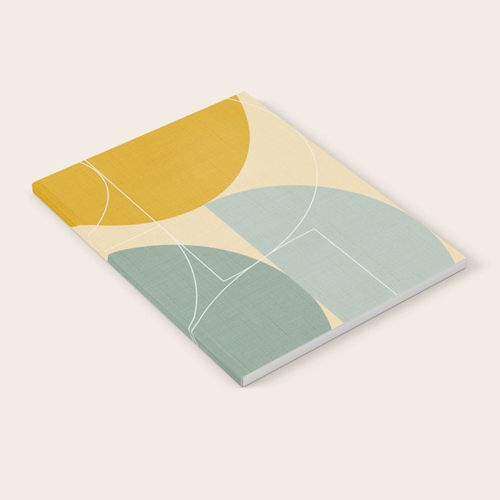 mid century modern winter 1 Notebook Gallery Image 1