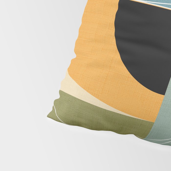 mid century modern winter 1 Pillow Sham Gallery Image 4