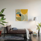 mid century modern winter 1 Wood Wall Art Gallery Image 2