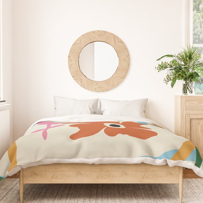 Abstract color flow  Duvet Cover Gallery Image 3