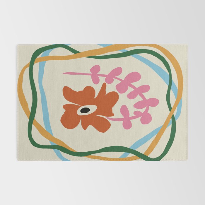 Abstract color flow  Rug Gallery Image 2