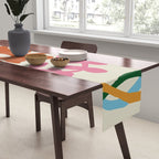 Abstract color flow  Table Runner Gallery Image 2