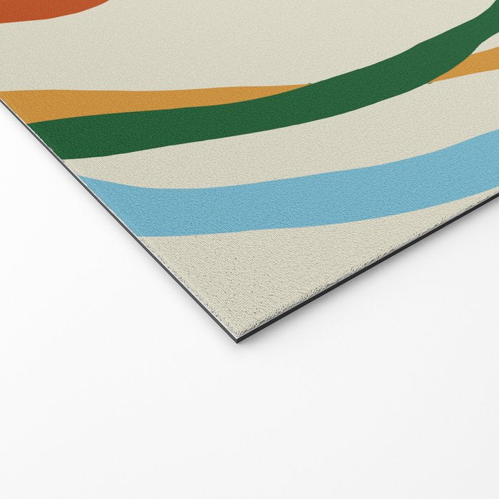Abstract color flow  Welcome Mat Gallery Image 2