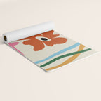 Abstract color flow  Yoga Mat Gallery Image 2