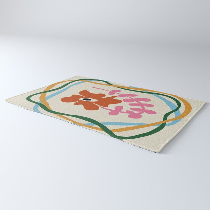 Abstract color flow  Rug Gallery Image 3