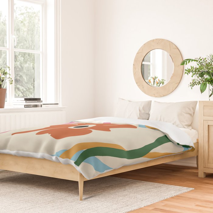 Abstract color flow  Duvet Cover Gallery Image 2