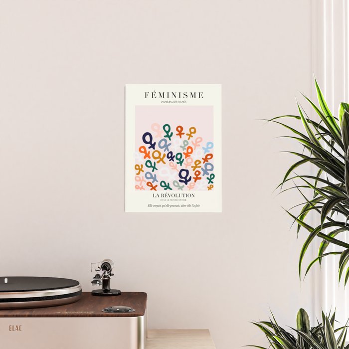 L'ART DU FÃMINISME â Feminist Art â Matisse Exhibition Poster Poster Gallery Image 2