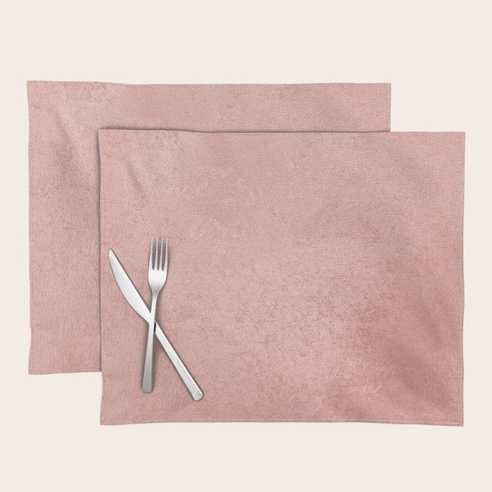 Abstract modern rose pink geometrical pattern Placemat Gallery Image 1