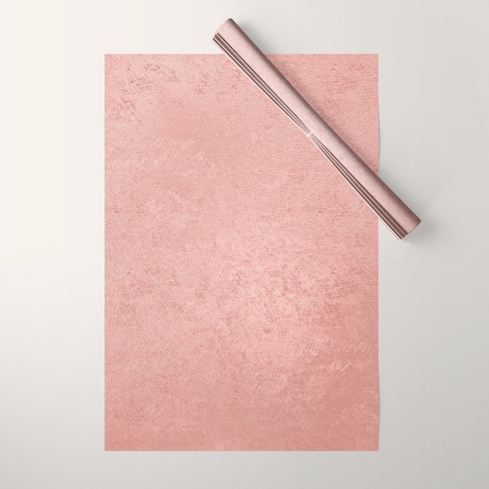 Abstract modern rose pink geometrical pattern Wrapping Paper Gallery Image 1