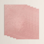 Abstract modern rose pink geometrical pattern Wrapping Paper Gallery Image 3