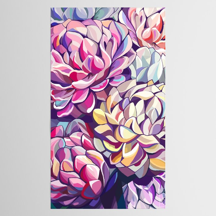 Peonies Tablecloth Gallery Image 2