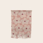Terracotta Pink Retro Flower Wall Hanging Gallery Image 1