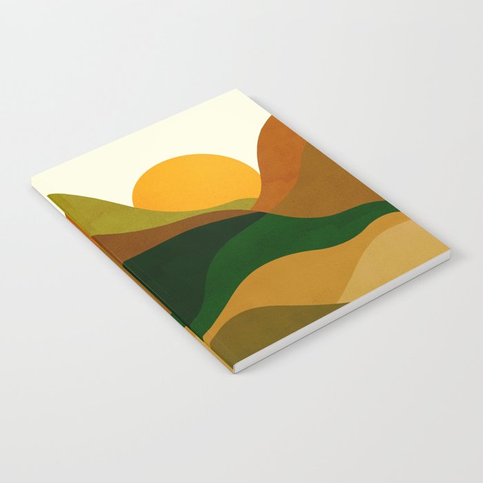Abstraction_NEW_SUN_LANDSCAPE_SPRING_Minimalism_001B Notebook Gallery Image 2