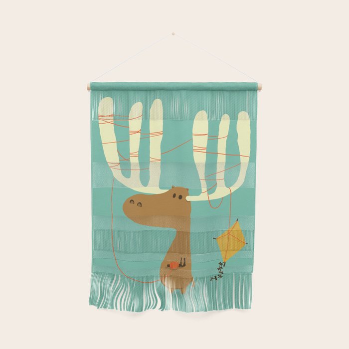 A moose ing Wall Hanging Gallery Image 1