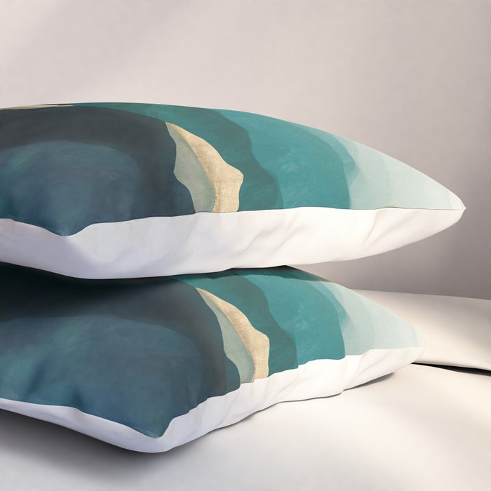 Waters Edge Reflection Pillow Sham Gallery Image 3