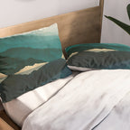 Waters Edge Reflection Pillow Sham Gallery Image 2