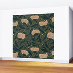 Pretty hand drawn floral pattern Wall Mural Gallery Image 2