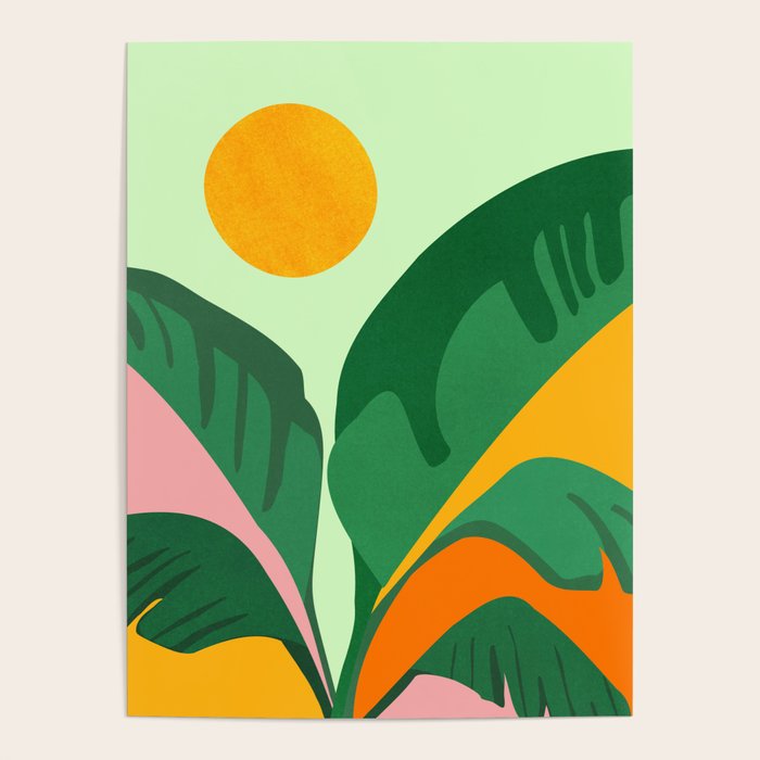 Things Are Looking Up / Tropical Greenery Poster Gallery Image 4