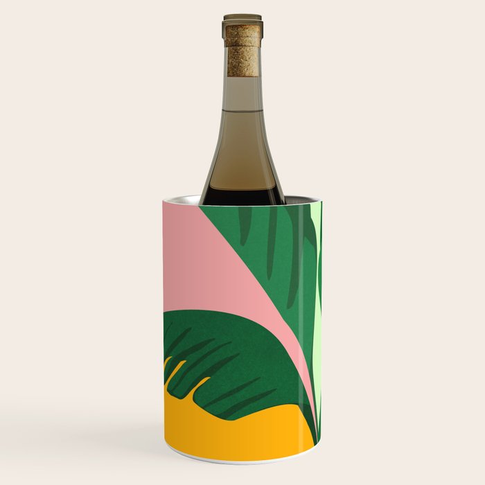 Things Are Looking Up / Tropical Greenery Wine Chiller Gallery Image 2