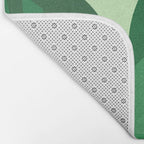 Things Are Looking Up / Tropical Greenery Bath Mat Gallery Image 2