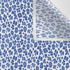 Blue Leopard Print Wall Tapestry Gallery Image 3