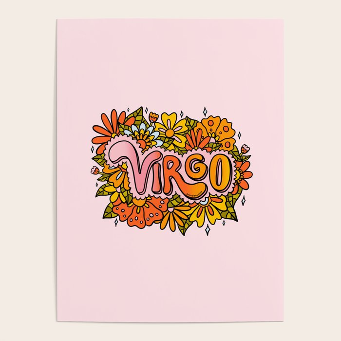 Virgo Flowers Poster Gallery Image 4