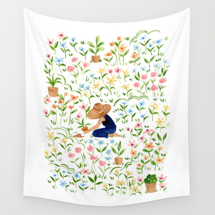 Spring Bloom Wall Tapestry Gallery Image 1