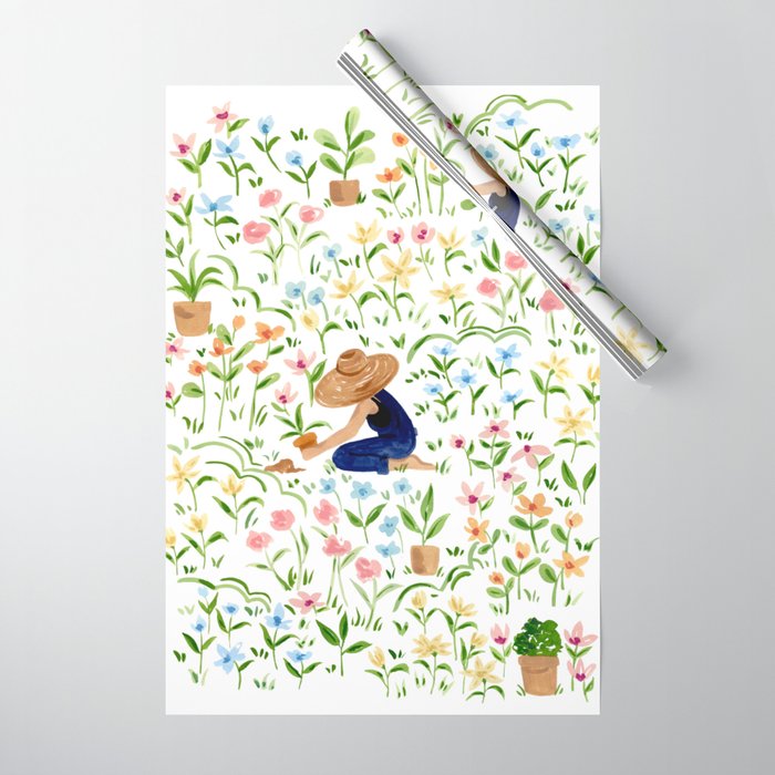 Spring Bloom Wrapping Paper Gallery Image 1