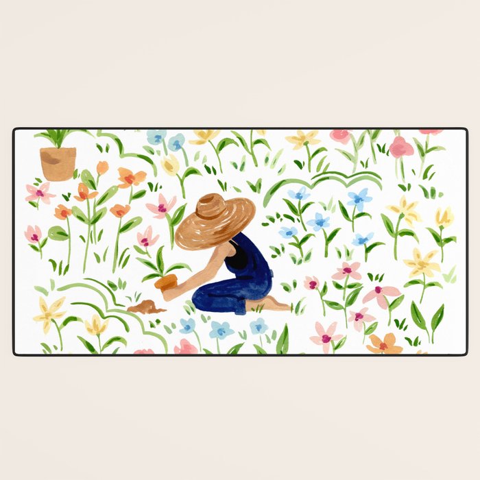 Spring Bloom Desk Mat Gallery Image 3