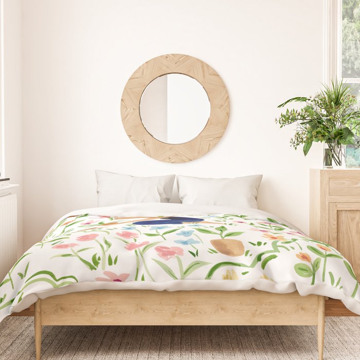 Spring Bloom Duvet Cover Gallery Image 3