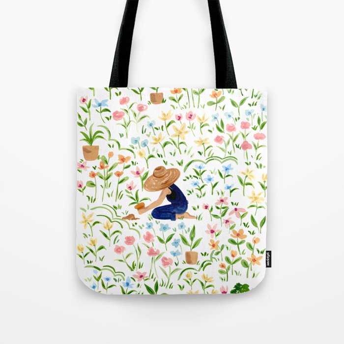 Spring Bloom Tote Bag Gallery Image 1