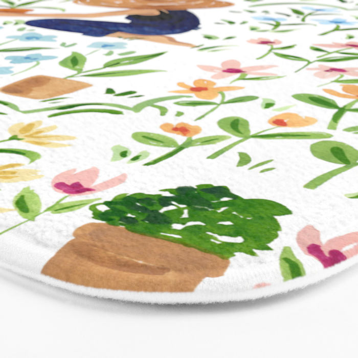Spring Bloom Bath Mat Gallery Image 3