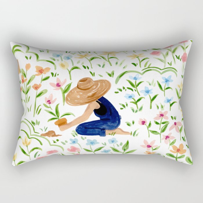 Spring Bloom Rectangular Pillow Gallery Image 1