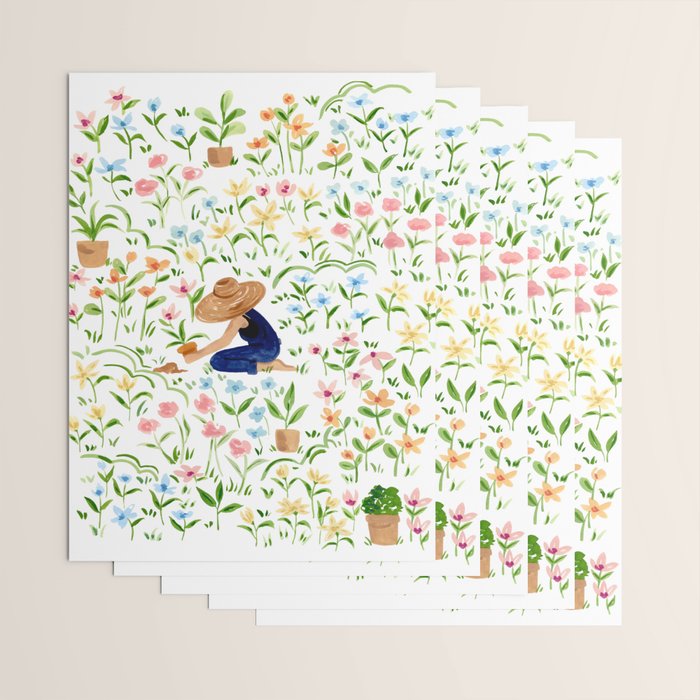 Spring Bloom Wrapping Paper Gallery Image 3