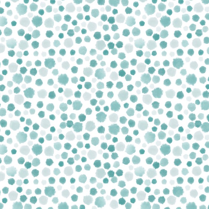 Mint Watercolor Dots - Aqua, Teal, Mint, Blue Coffee Mug Gallery Image 2