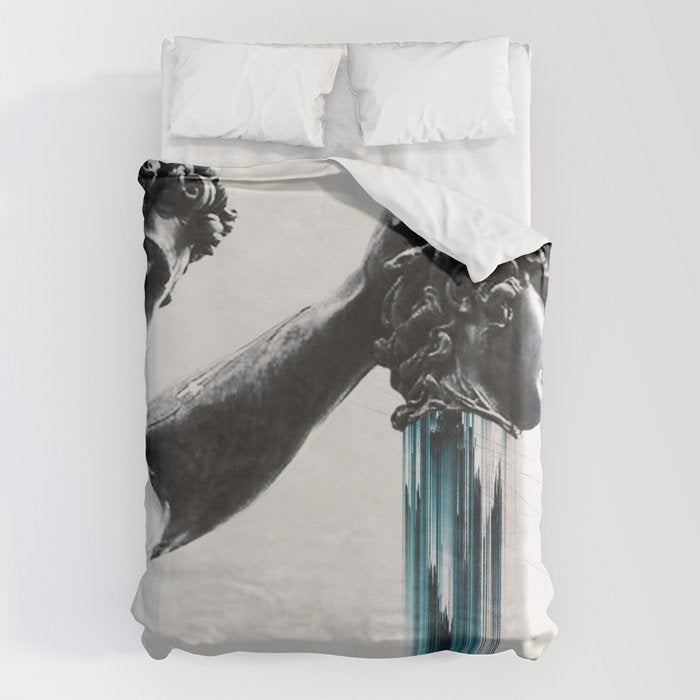 Perseus and  Medusa Duvet Cover Gallery Image 1