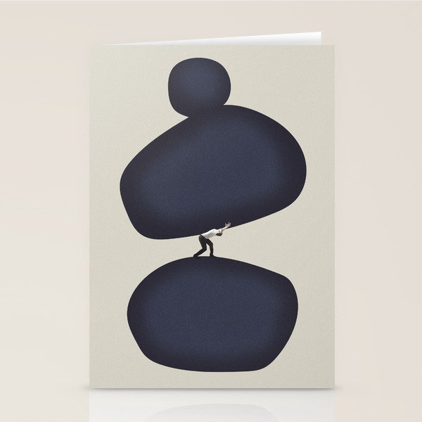 Weight on my shoulders Stationery Card Gallery Image 2