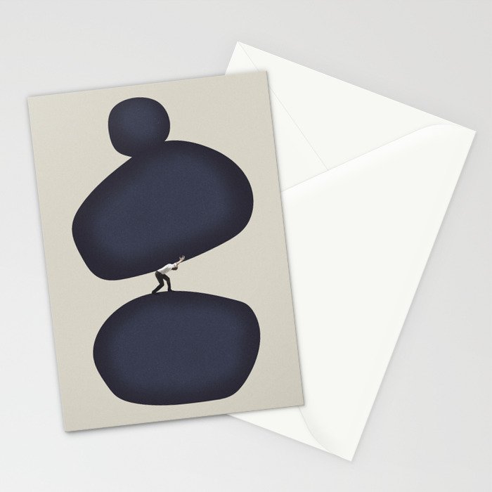 Weight on my shoulders Stationery Card Gallery Image 2