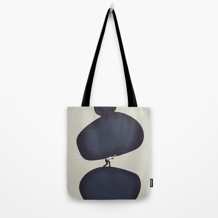 Weight on my shoulders Tote Bag Gallery Image 2