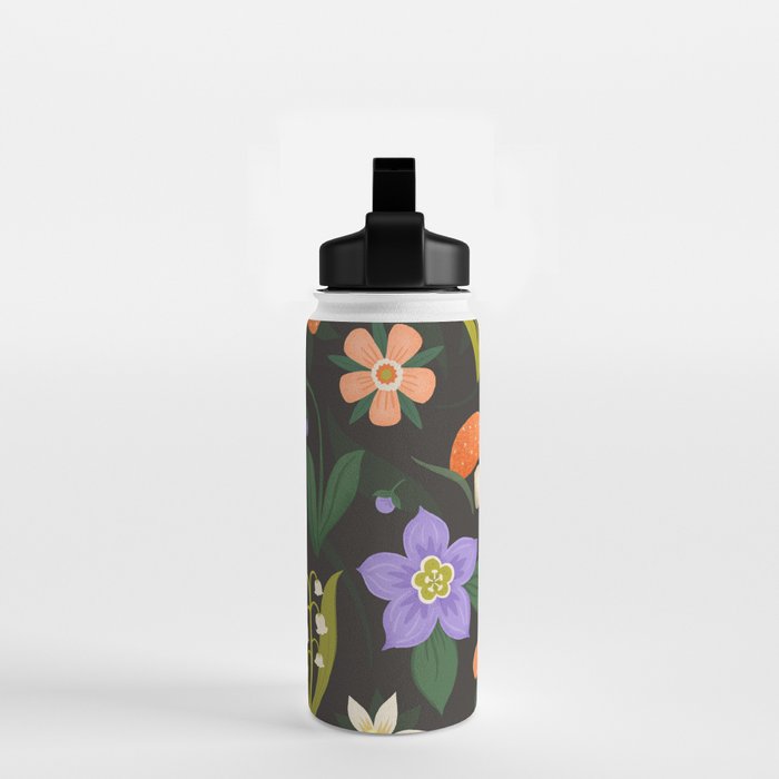 Woodland Wildflowers Water Bottle Gallery Image 2