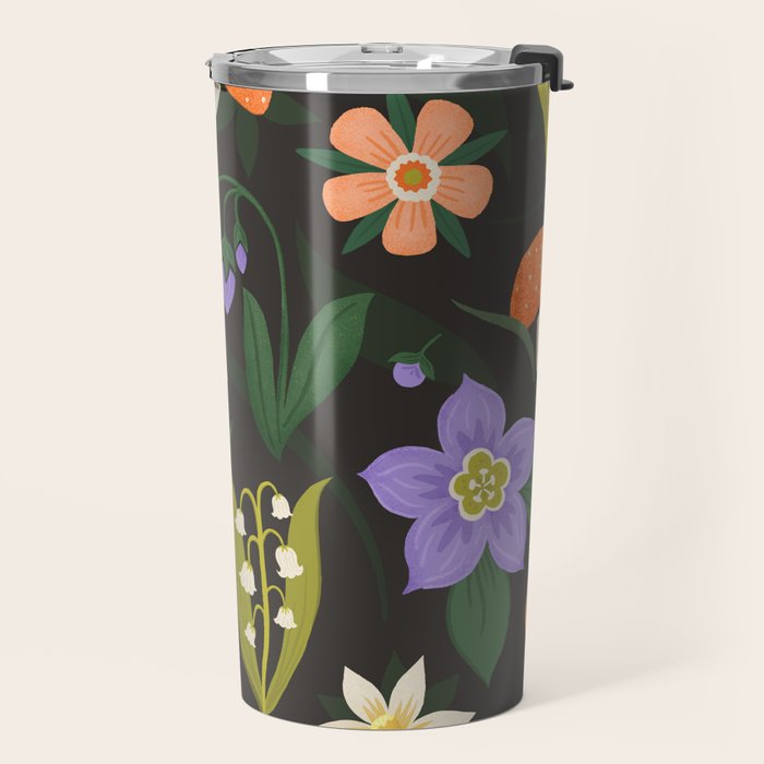 Woodland Wildflowers Travel Mug Gallery Image 2