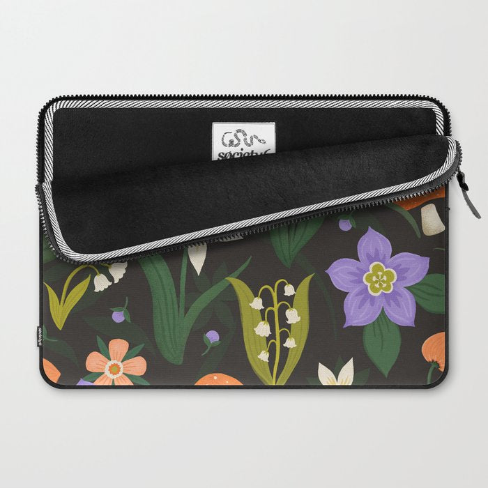 Woodland Wildflowers Laptop Sleeve Gallery Image 2