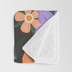 Woodland Wildflowers Throw Blanket Gallery Image 3