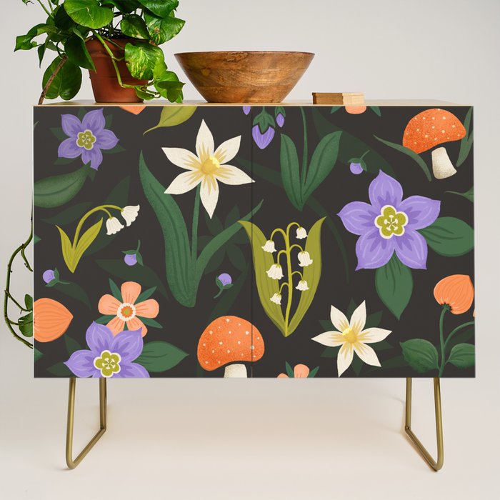 Woodland Wildflowers Credenza Gallery Image 1