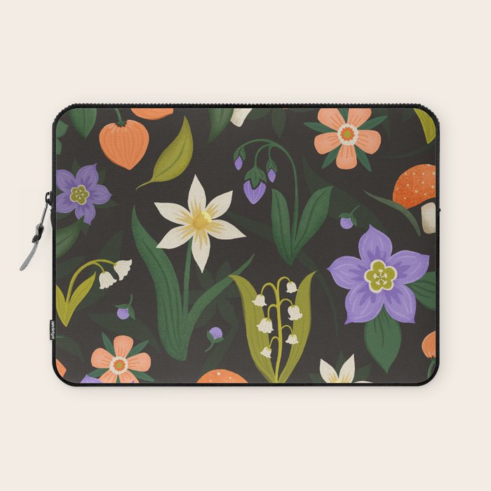 Woodland Wildflowers Laptop Sleeve Gallery Image 1