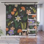 Woodland Wildflowers Wall Mural Gallery Image 1
