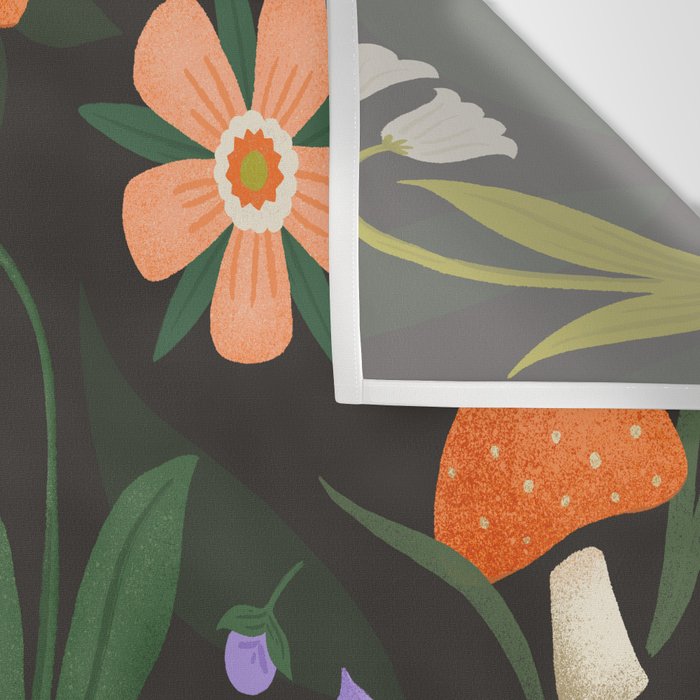Woodland Wildflowers Wall Tapestry Gallery Image 3
