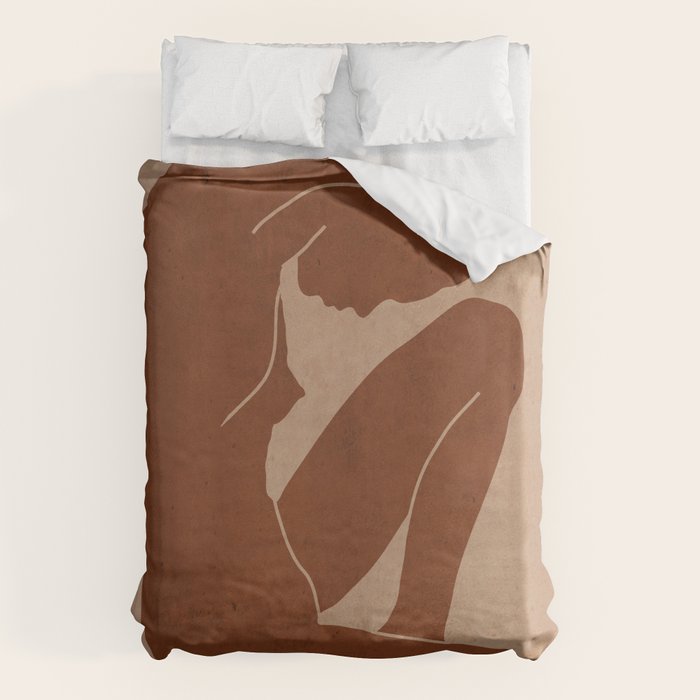 Abstract Nude Art Duvet Cover Gallery Image 6