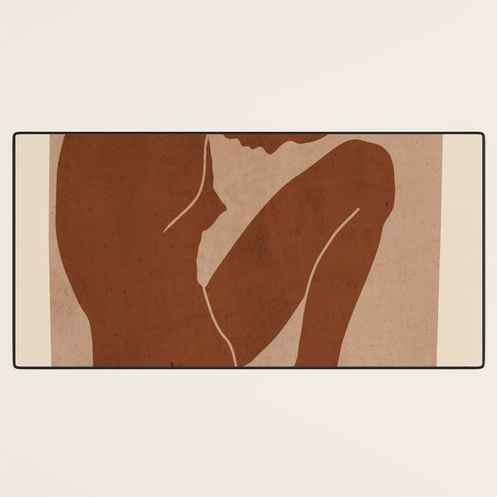 Abstract Nude Art Desk Mat Gallery Image 3