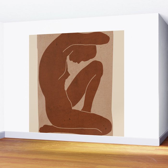 Abstract Nude Art Wall Mural Gallery Image 2
